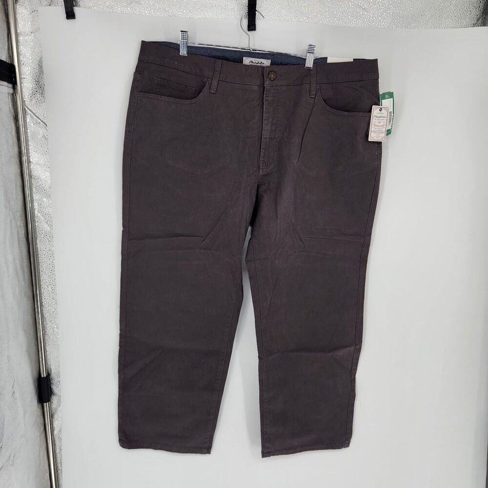 Flag & Anthem Men's 40X28 Dark Grey Wallburg Portland Relaxed Fit Pants NWT